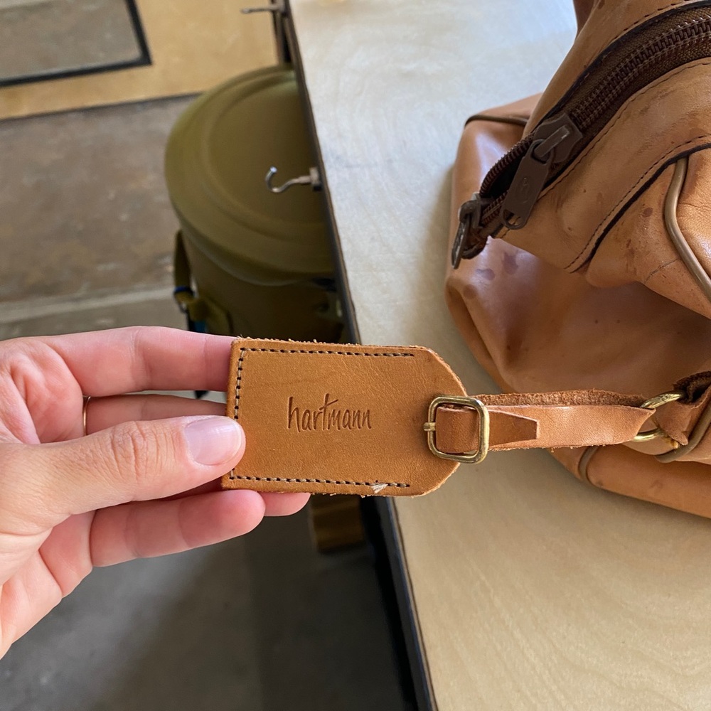 Hartmann Leather Travel Bag